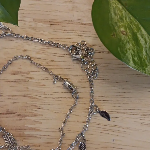 Two silver ankle chains - Picture 3 of 6